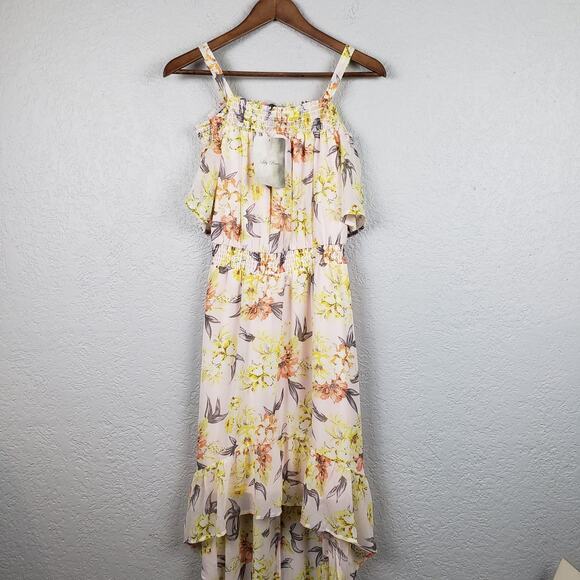 NEW! Lily Rose Floral Spring Midi Dress - M - Picture 2 of 5